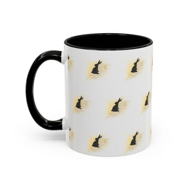 the signal mug — gold-dusted rabbit relic for morning ritual - Image 3