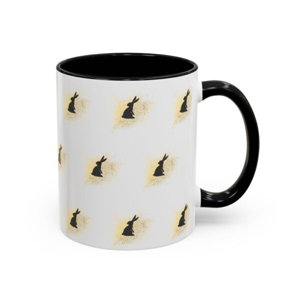 the signal mug — gold-dusted rabbit relic for morning ritual - Image 2