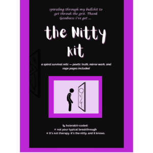 The Nitty Kit – Printable Shadow Work PDF for Transformation and Self-Remembrance