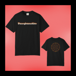 Transformation Tee — Alchemical Spiral Shirt for Shadow Work & Spiritual Growth