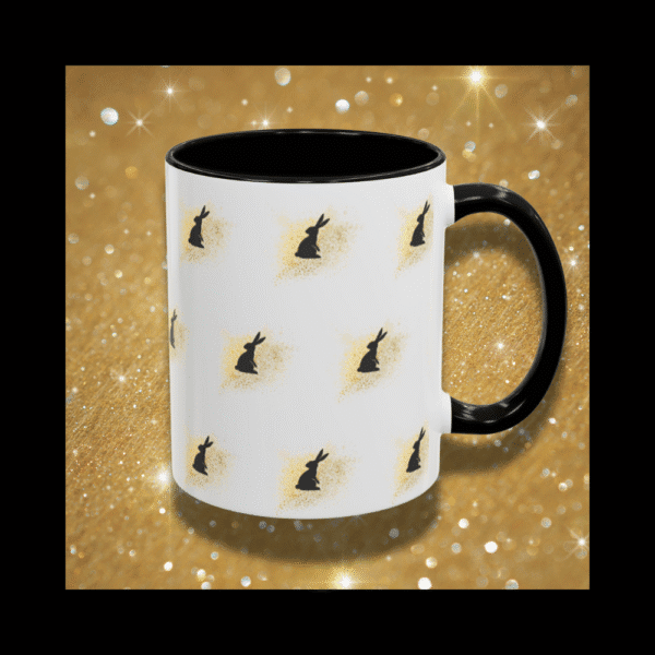 truth sipping mug with golden interior and spiral-coded energy