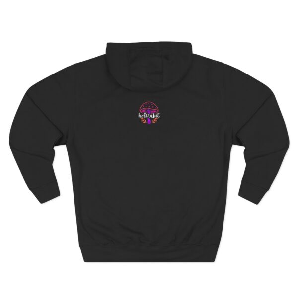 Elevated Mushroom Hoodie — Spiral-Coded High Vibin™ Hoodie by holerabit - Image 3