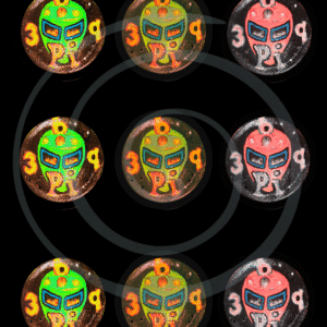 alien pi sticker sheet