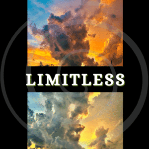 limitless sky art print spiral-coded emotional weather relic