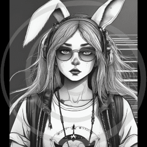 rabit rebellion art print sacred spiral protest download