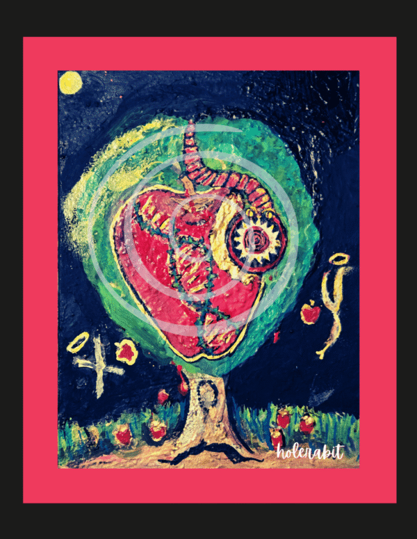 sinz art print spiral watermark overlay