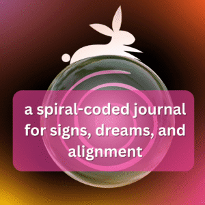The Seeker’s Log spiral prompt journal product cover